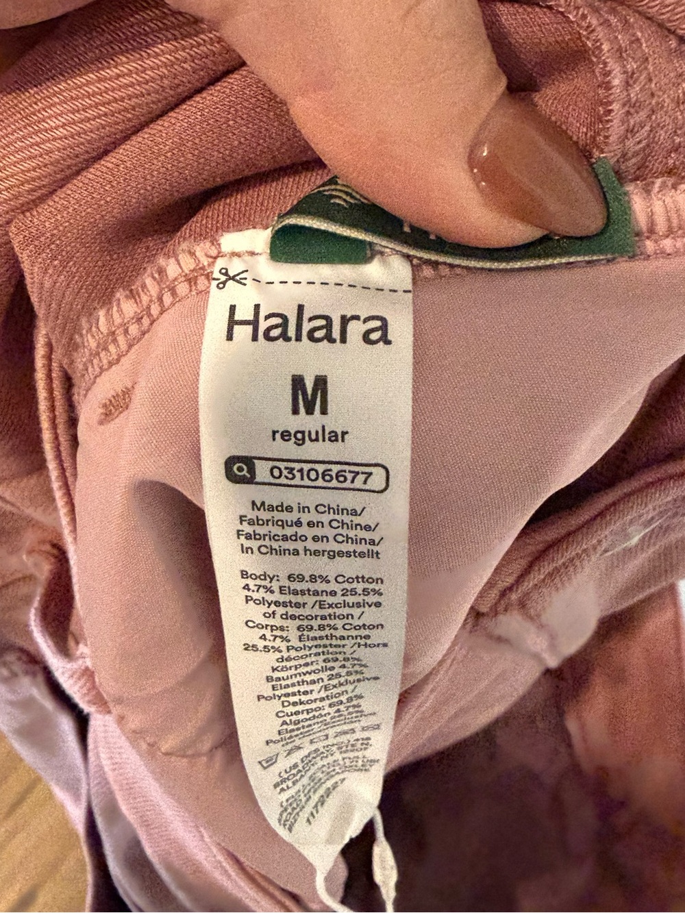 Halara Flex Women's Rose Pink Wide Leg Jeans Medium Soft Denim NEW Casual - Picture 6 of 9